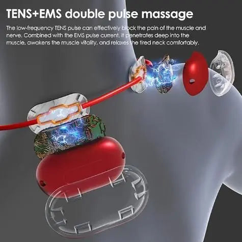 Mini Necklace Neck Massager