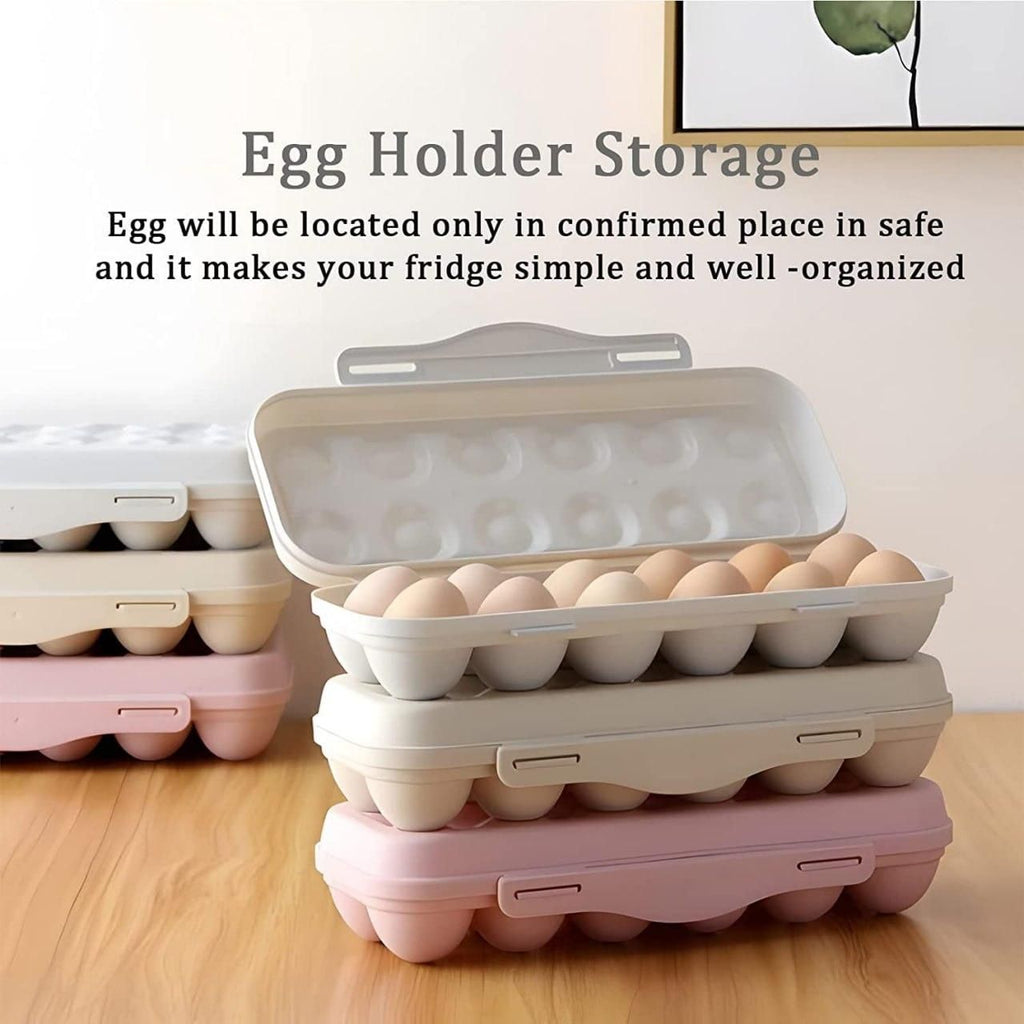 Stackable BPA Free Egg Holder Tray
